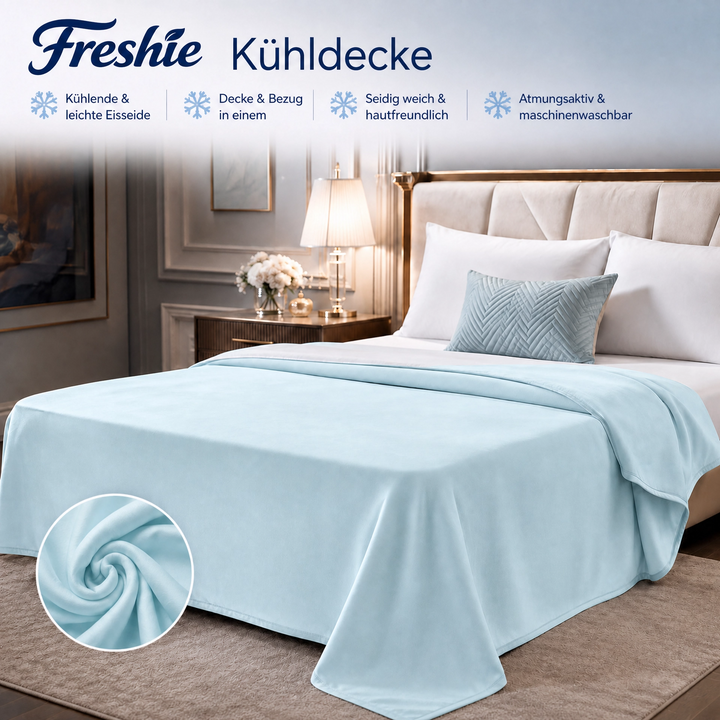 Freshie's Kühlende Premium Schlafdecke und Bezug in einem