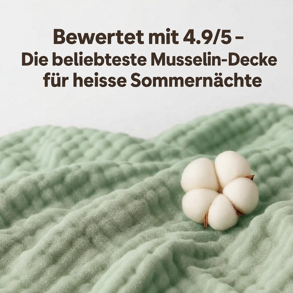 Sanfte Musselindecke