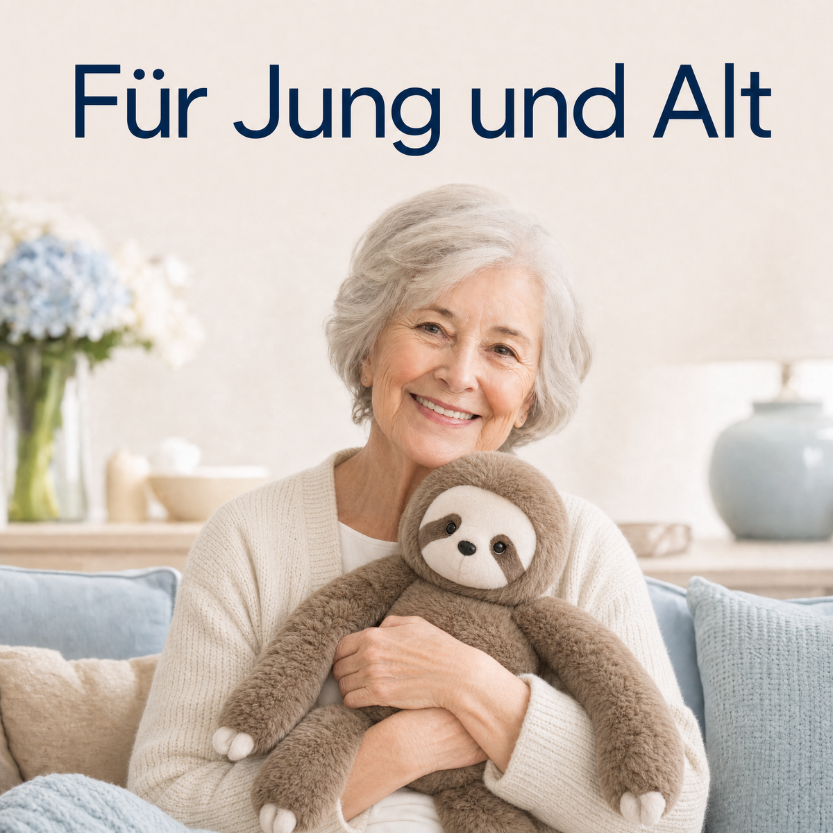 Knufi — Gewichtetes Anti-Stress-Kuscheltier für mehr innere Ruhe