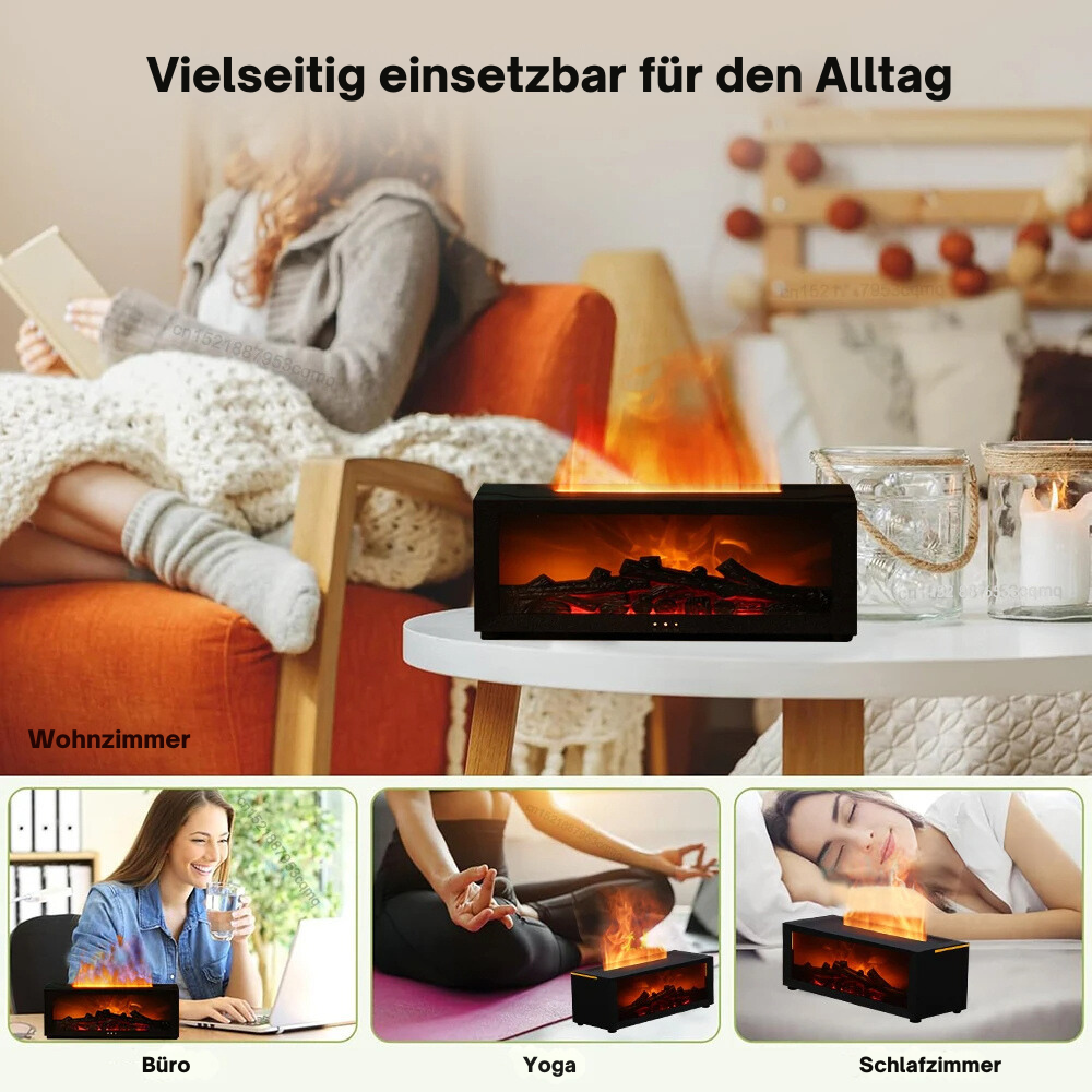 Aroma Flammen Diffuser mit LED