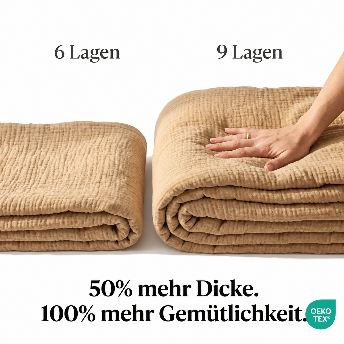 Die neue Winter Musselindecke
