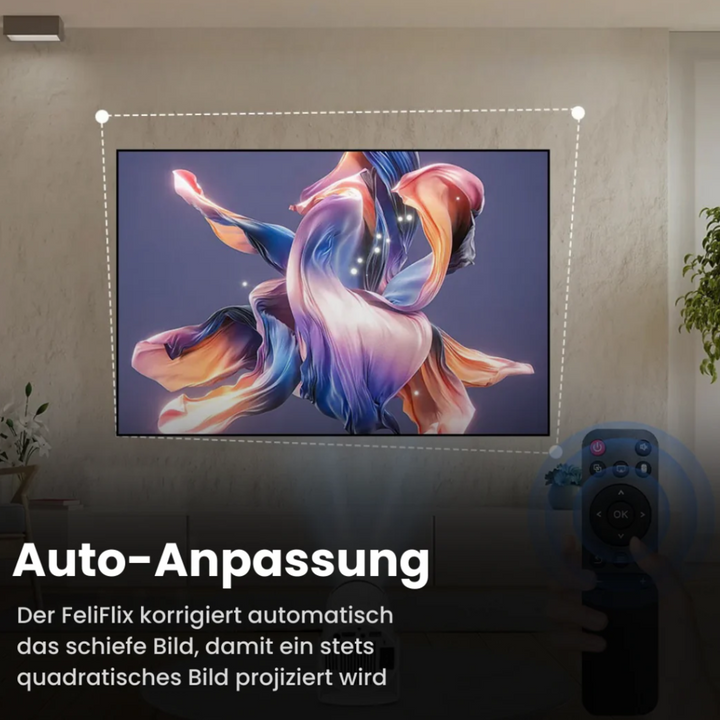 Neuste Version: Premium Heimkino-Projektor 4K